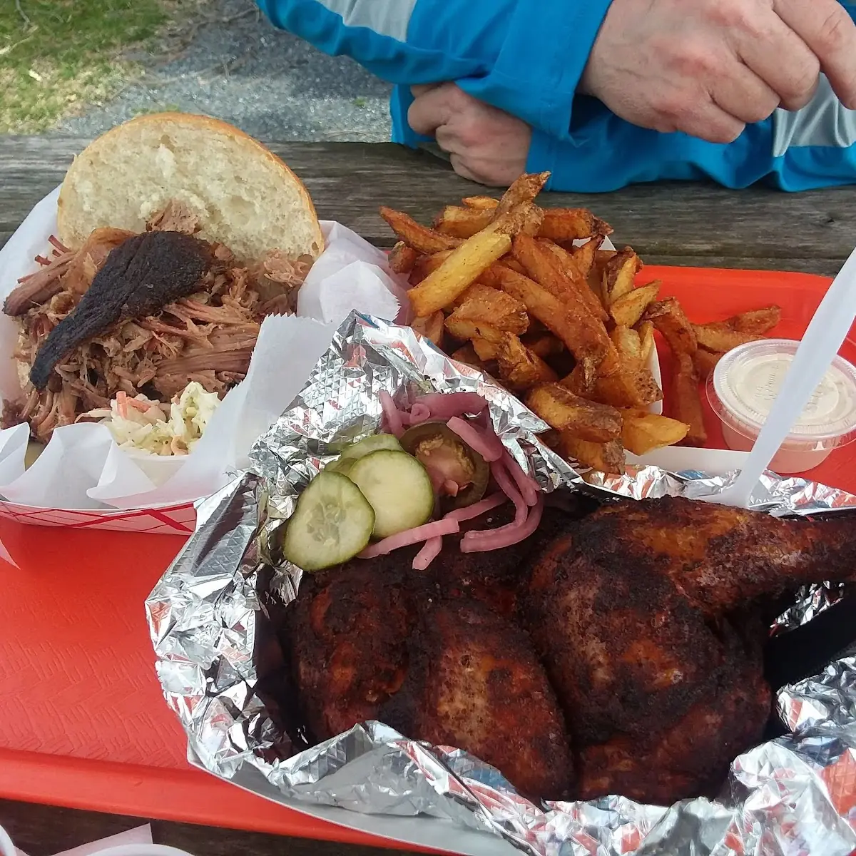 Pulled Pork Smoked Chicken