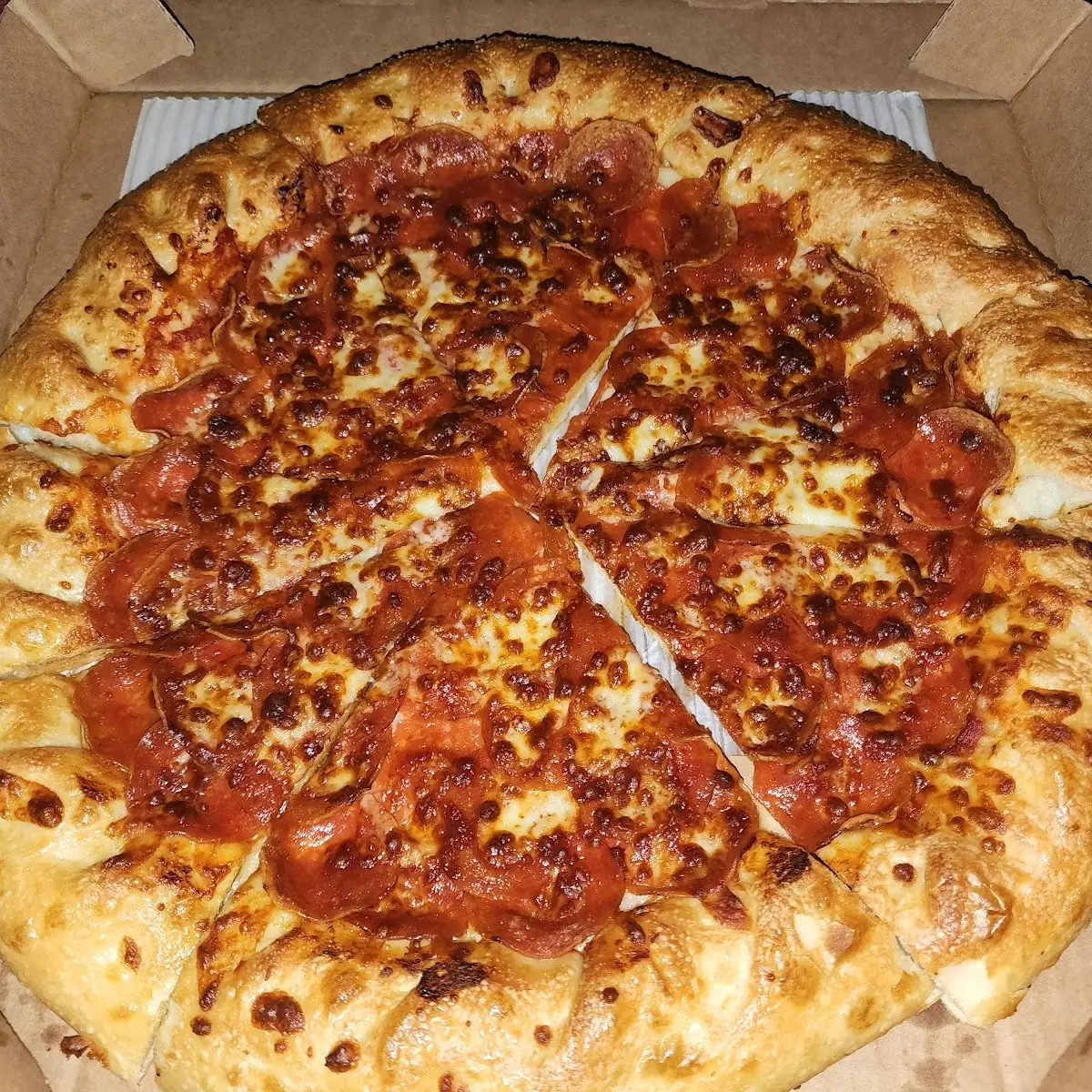 Stuff Crust Pepperoni Pizza