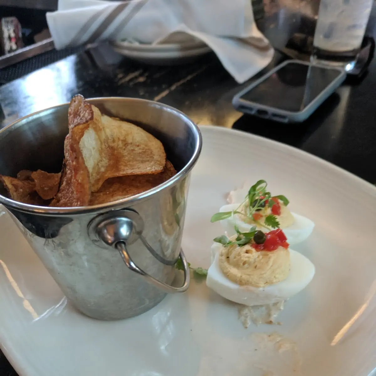 Cajun Shrimp Deviled Eggs
