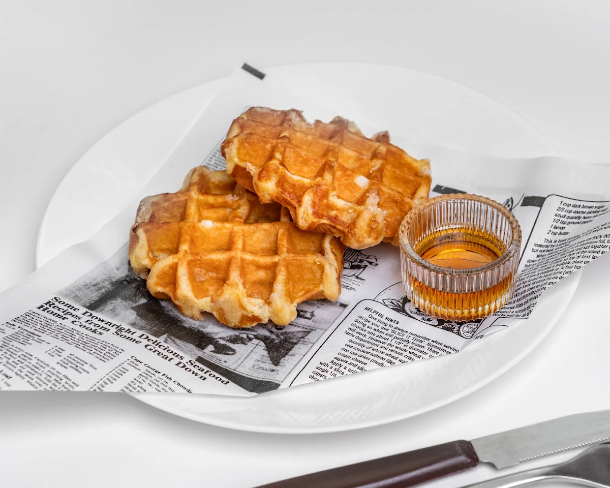 Minimalist Waffles, Stega Eatery