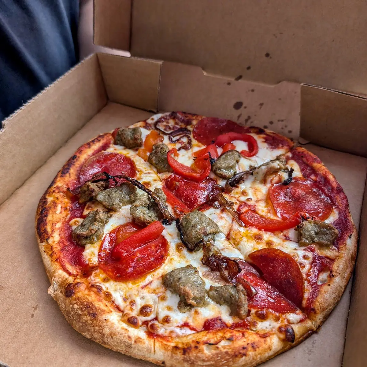 Pepperoni Sausage Pizza