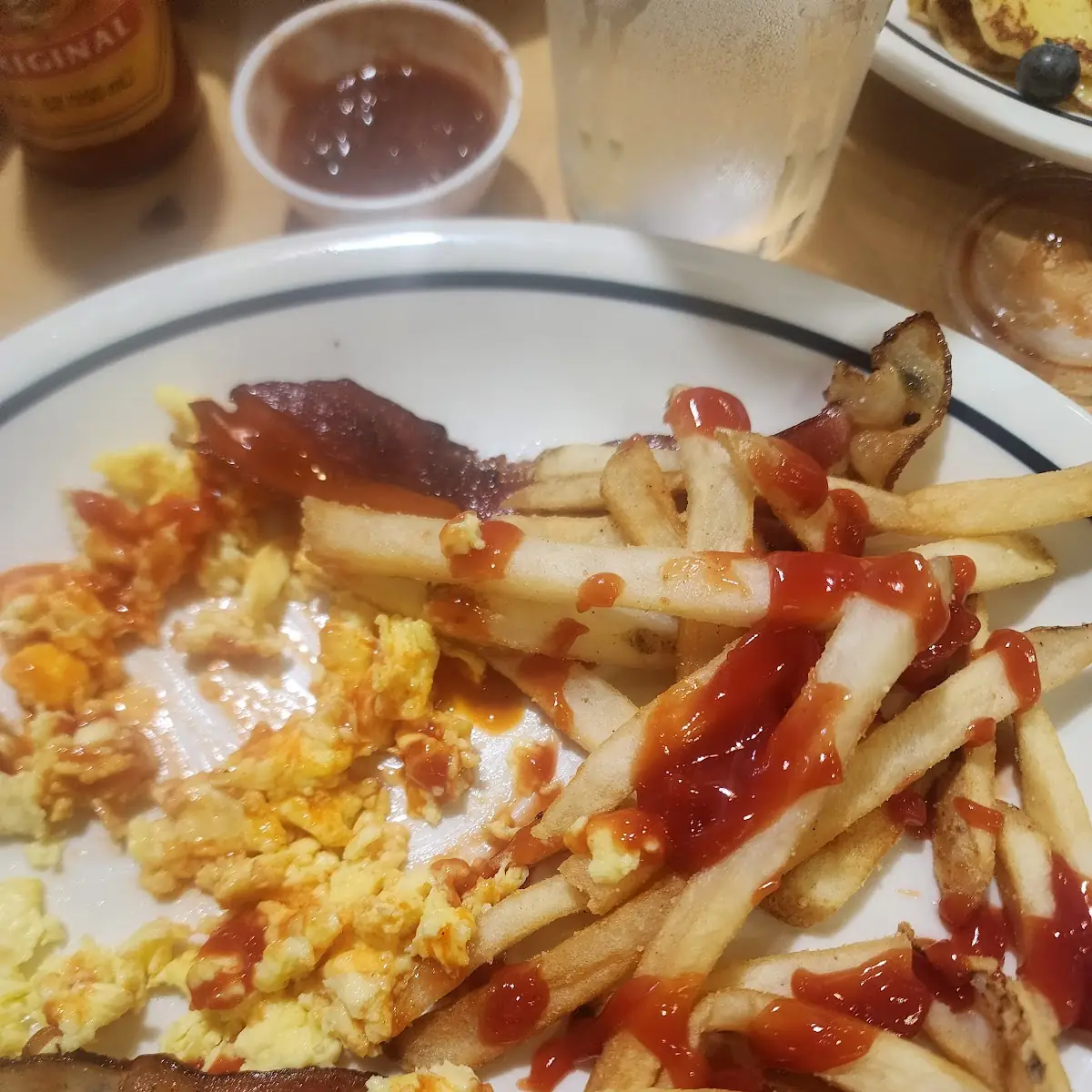 Huevos Revueltos Con Tocino