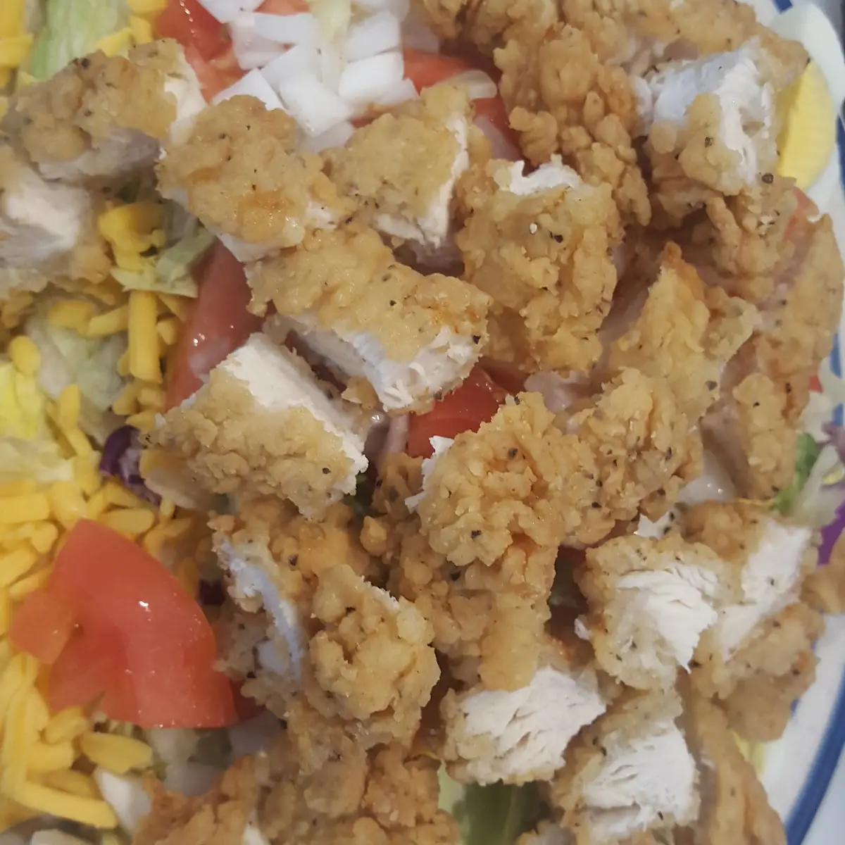 Fried Chicken Salad