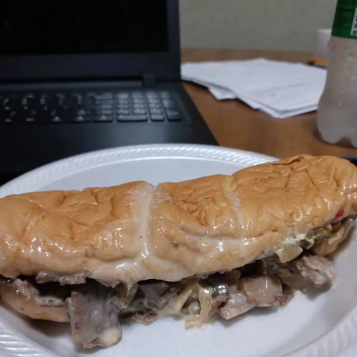 Supposed to Be Philly Cheese Steak and Cheese
