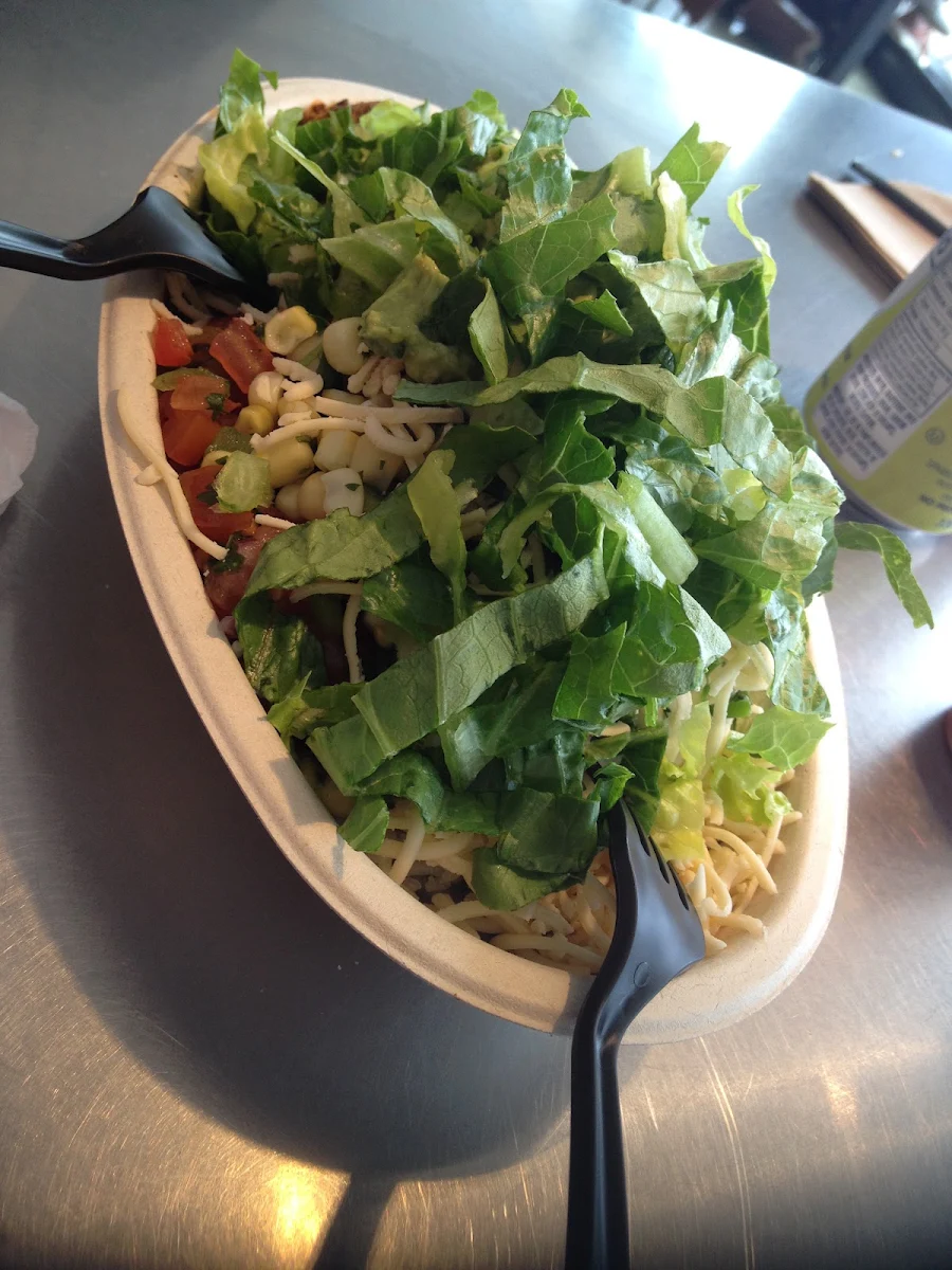Build Your Own Salad, Chipotle Mexican Grill