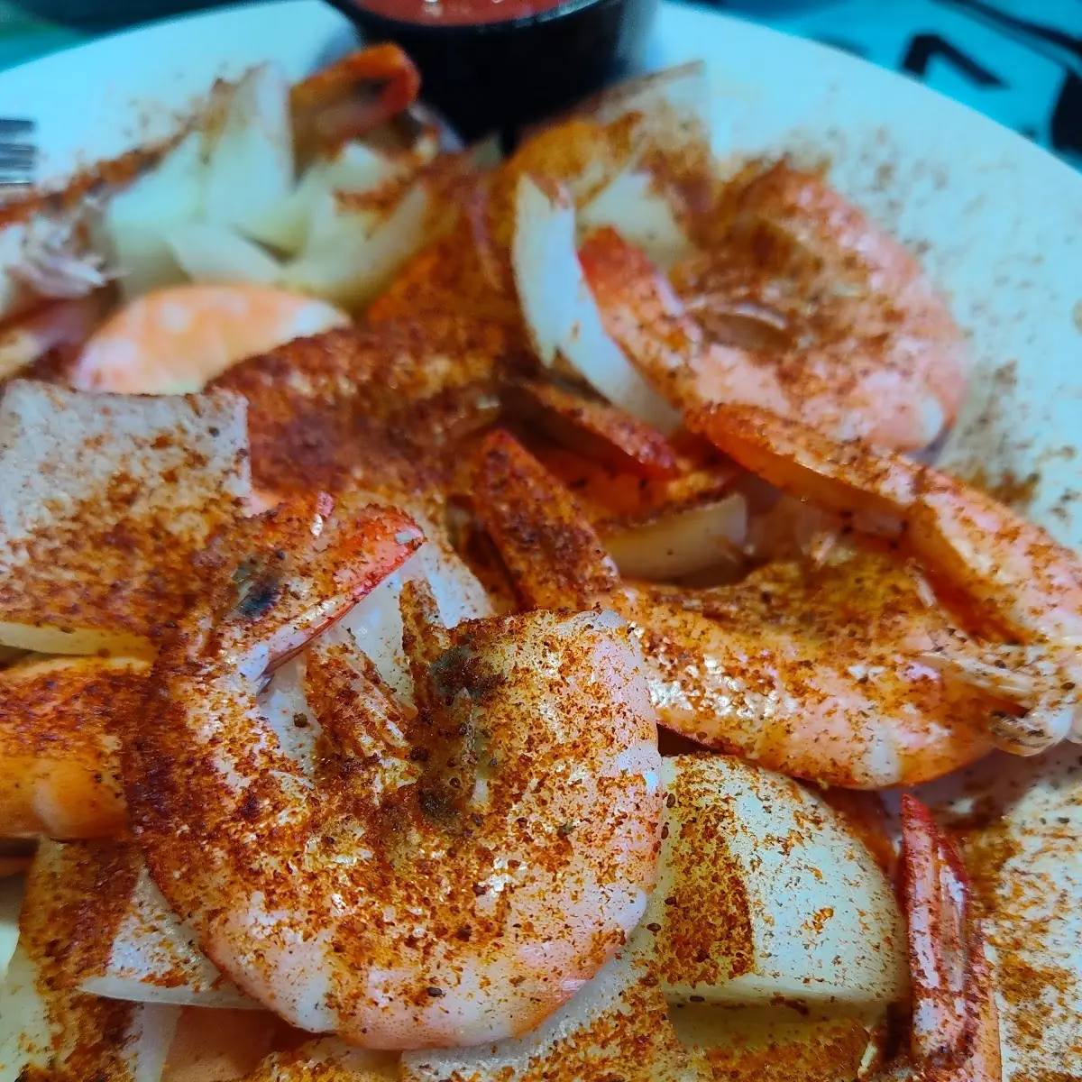 Half Pound Steamed Shrimp