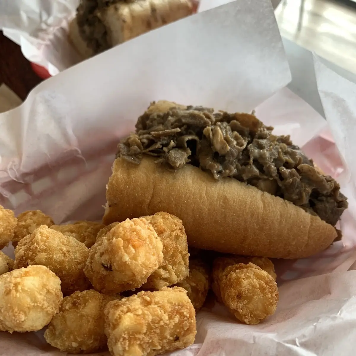 Mushroom Philly Cheesesteak
