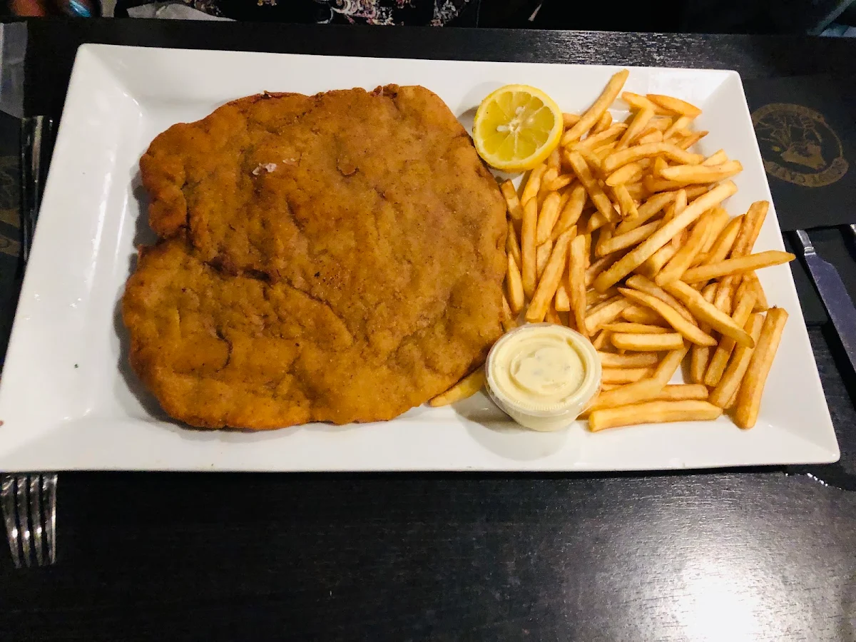 Breaded Schnitzel, Scout Cafe Restaurant