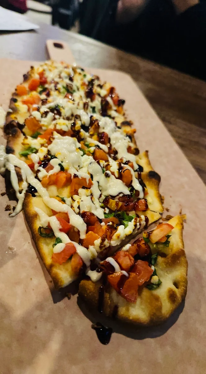 Flat Bread Bruschetta