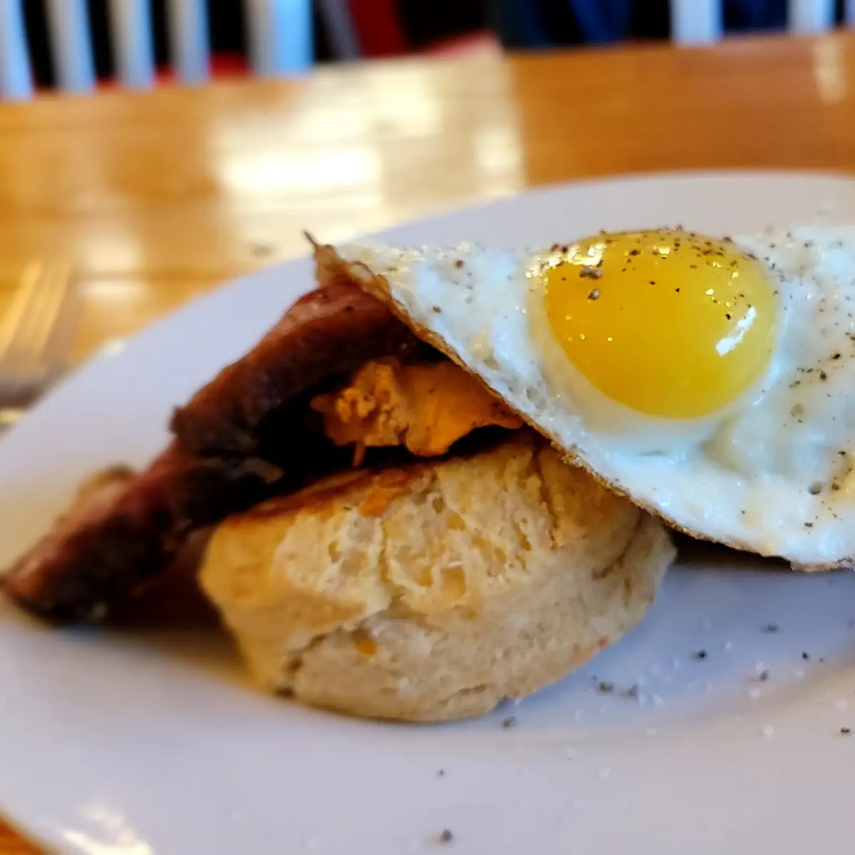 Corned Beef Brisket with Pimento Cheese Biscuit