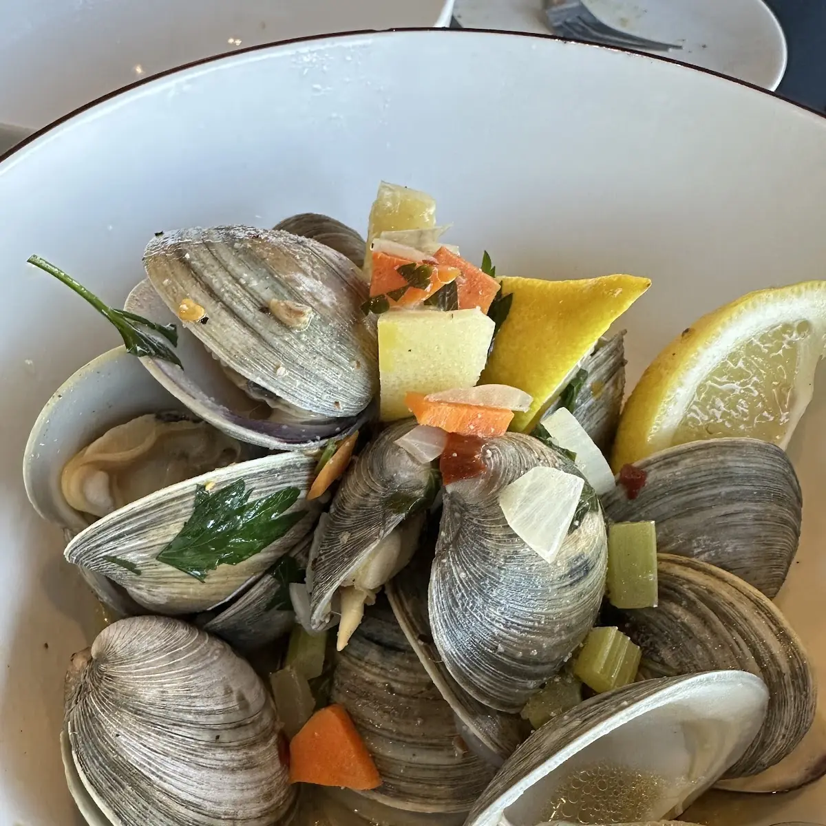 Steamed Clams