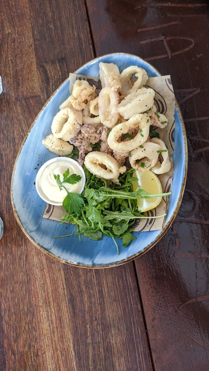 Calamari Fritti, Via Napoli Pizzeria Lane Cove