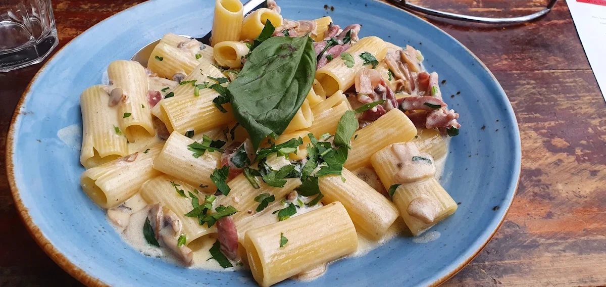 Rigatoni Boscaiola, Via Napoli Pizzeria Lane Cove