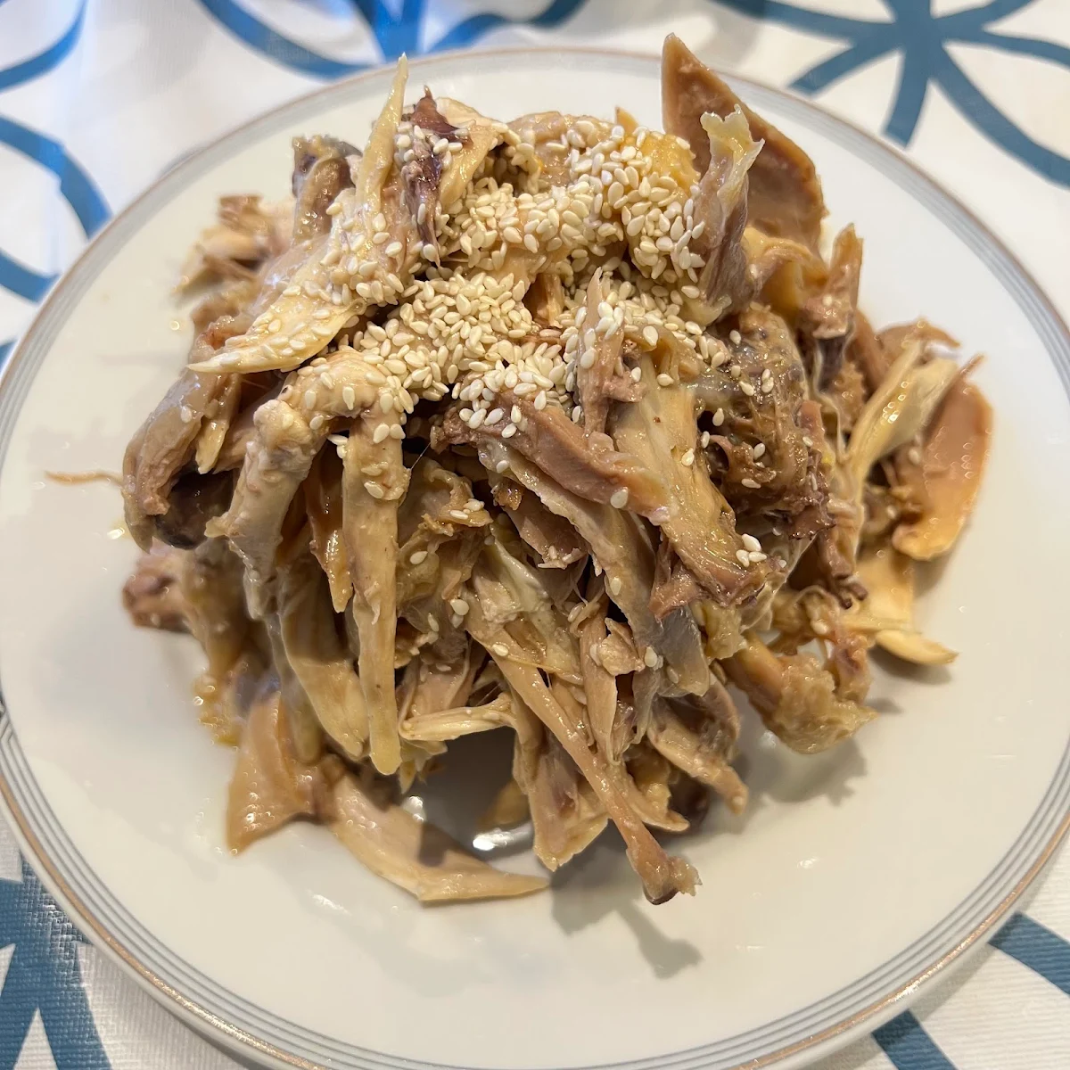 Hand-Splited Salty Chicken, Chef Pan restaurant