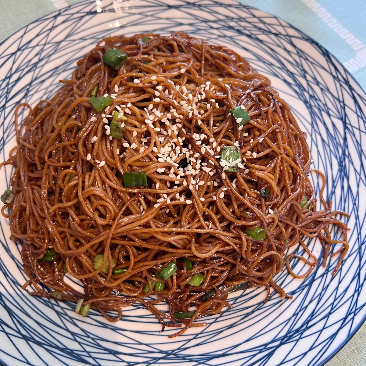 Soy Sauce Stired-Fried Noodles, Chef Pan restaurant