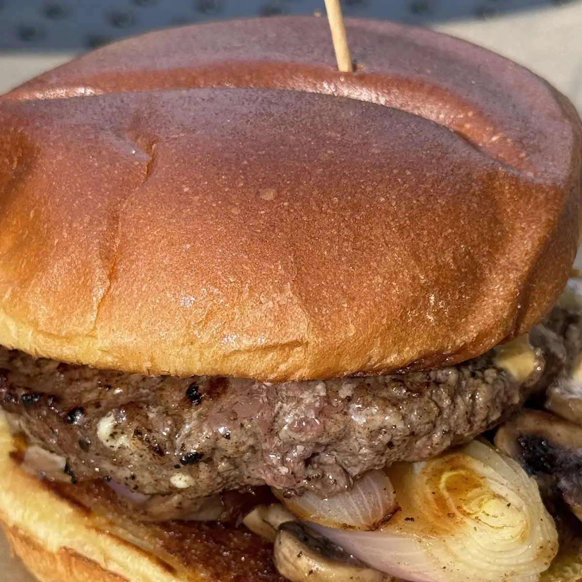 Bacon Cheeseburger with Onion Ring