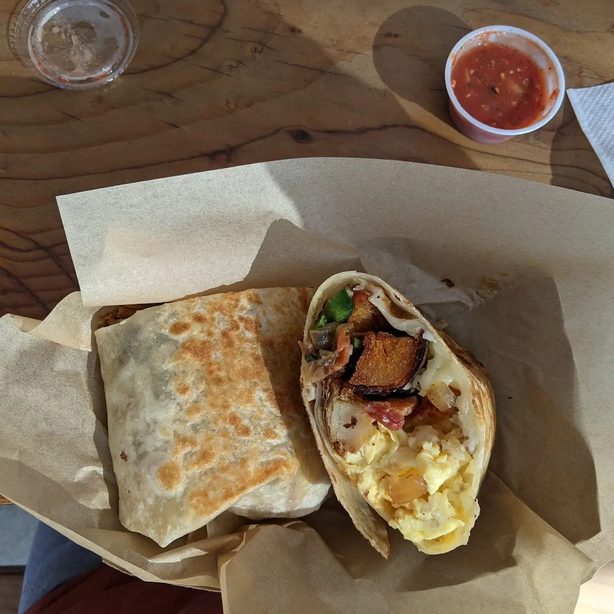 Bacon Breakfast Burrito