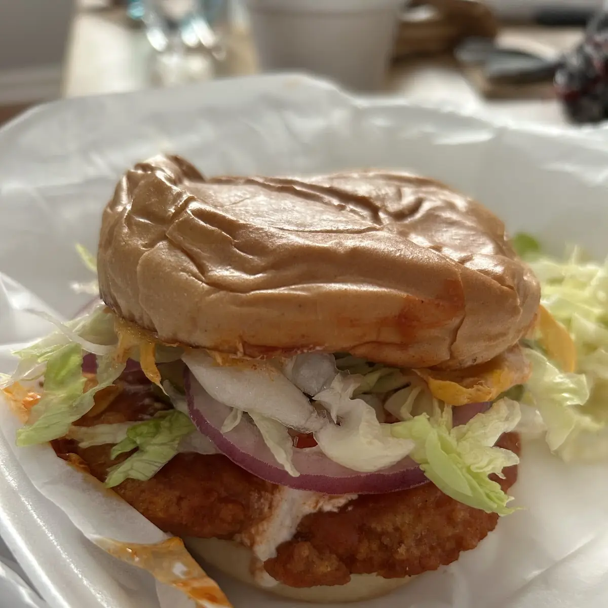 Spicy Chicken Breast Sandwich