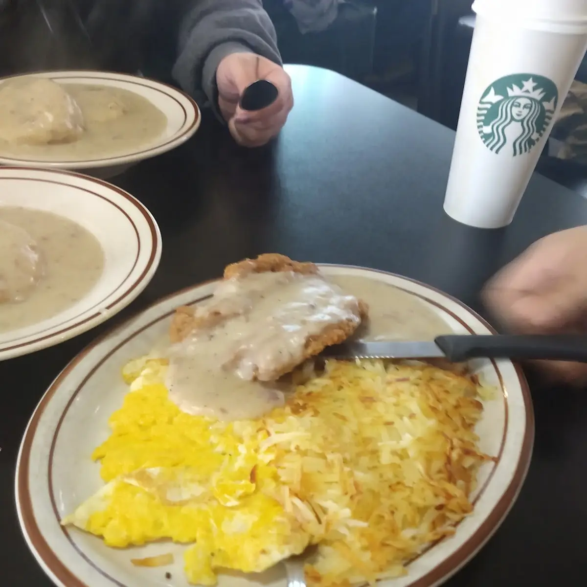 Chicken Fried Steak and Eggs