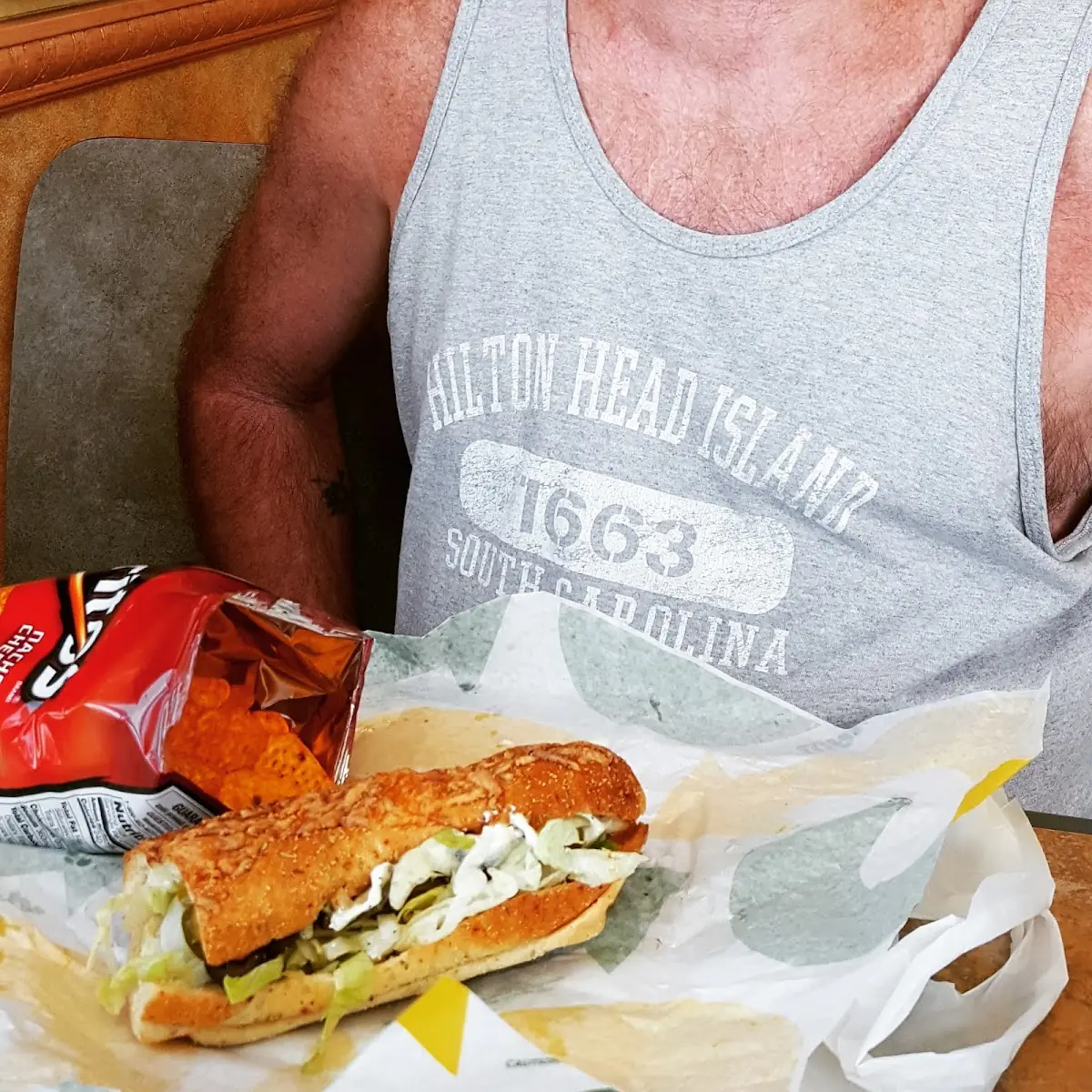 Chips and Sandwich