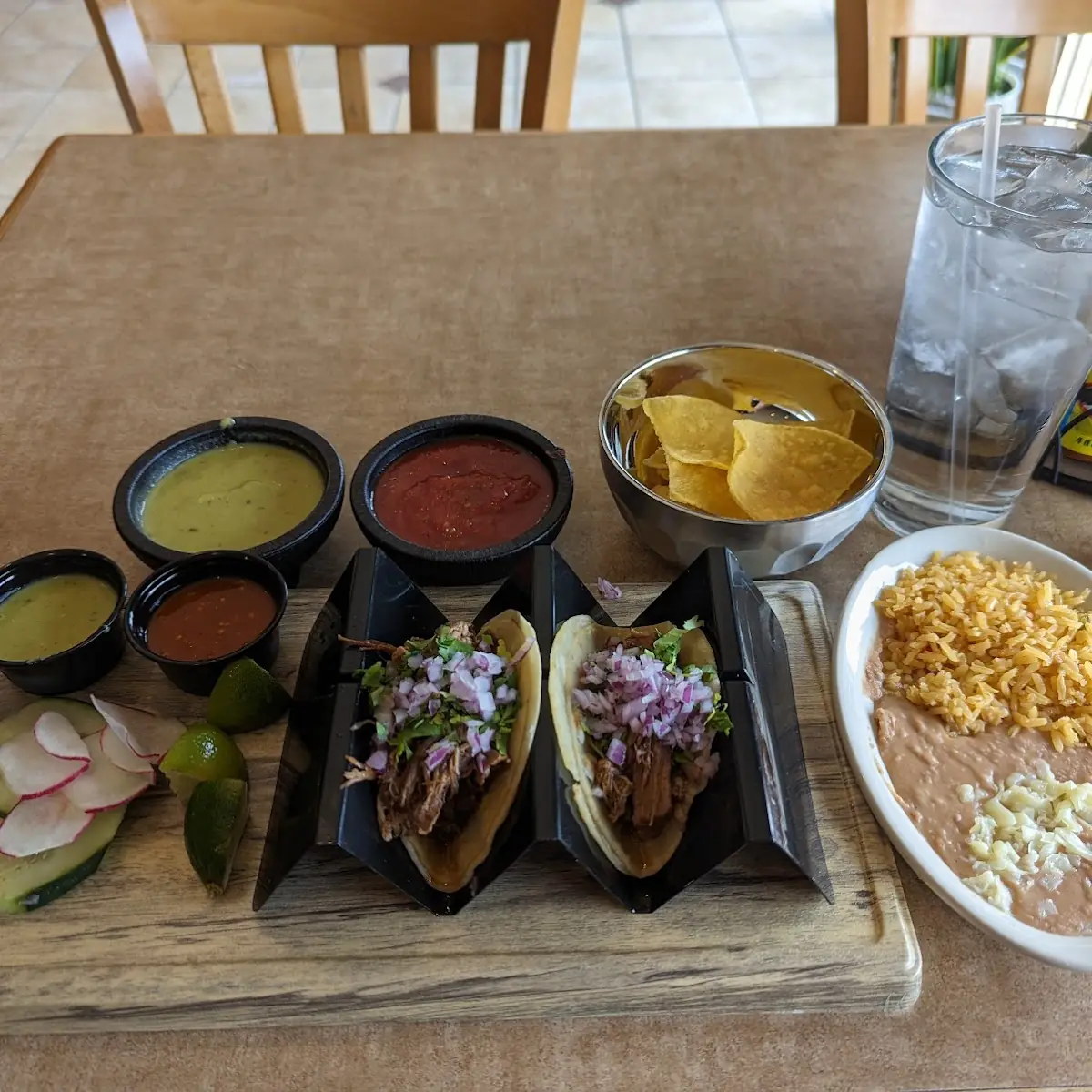 Street Taco Platter with Birria