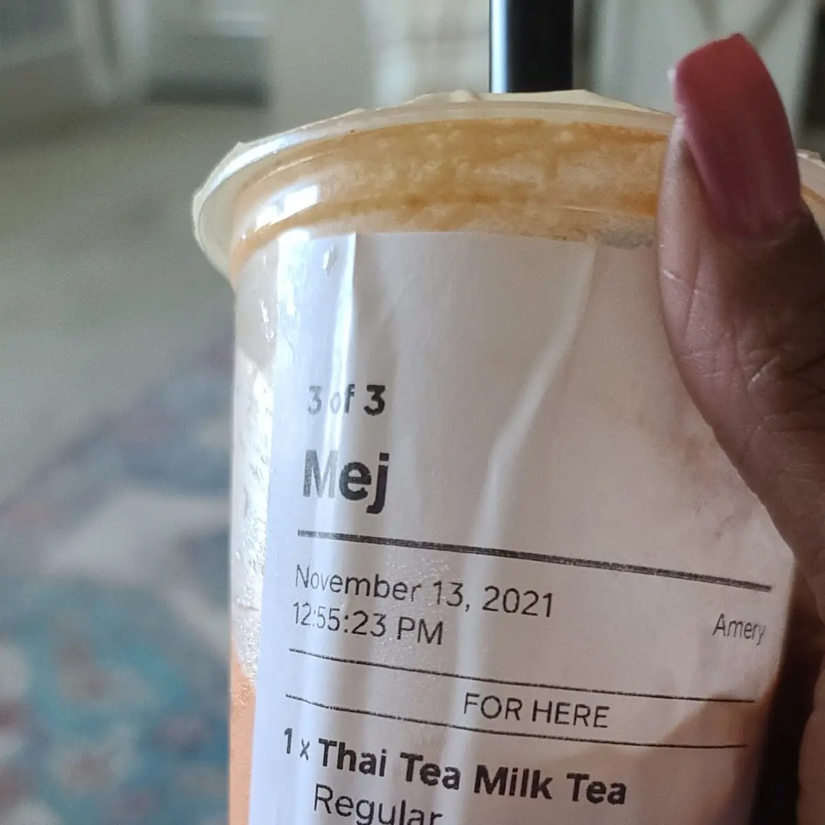 Thai Tea Milk Tea