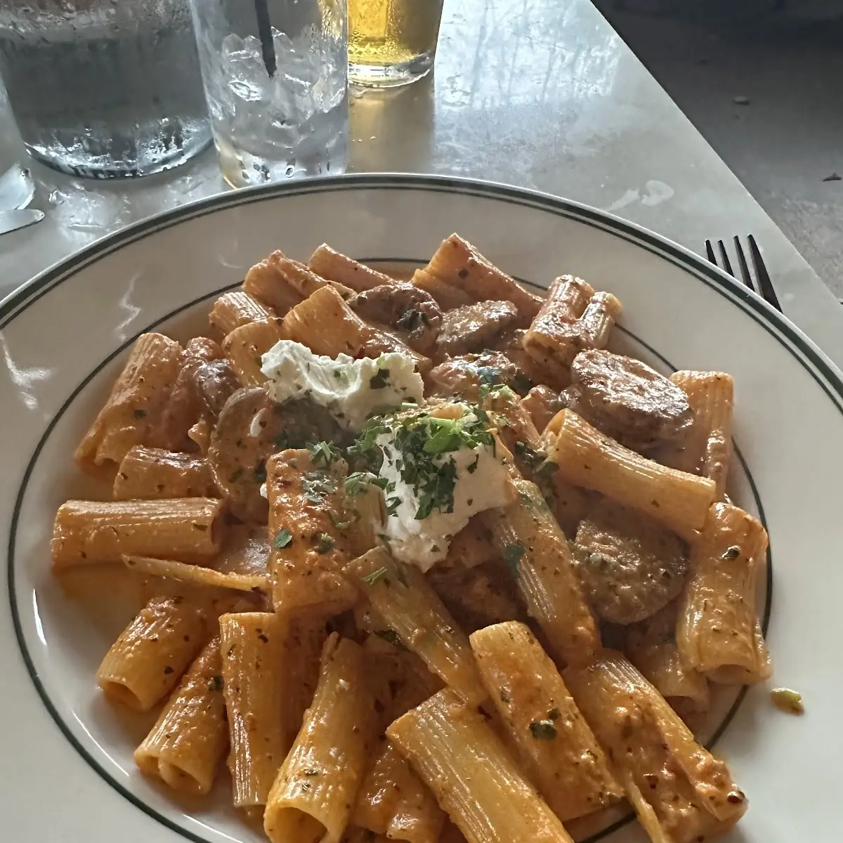 Spicy Rigatoni