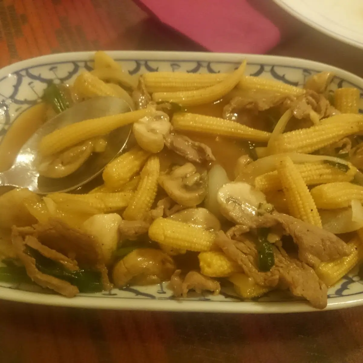 Beef Baby Corn