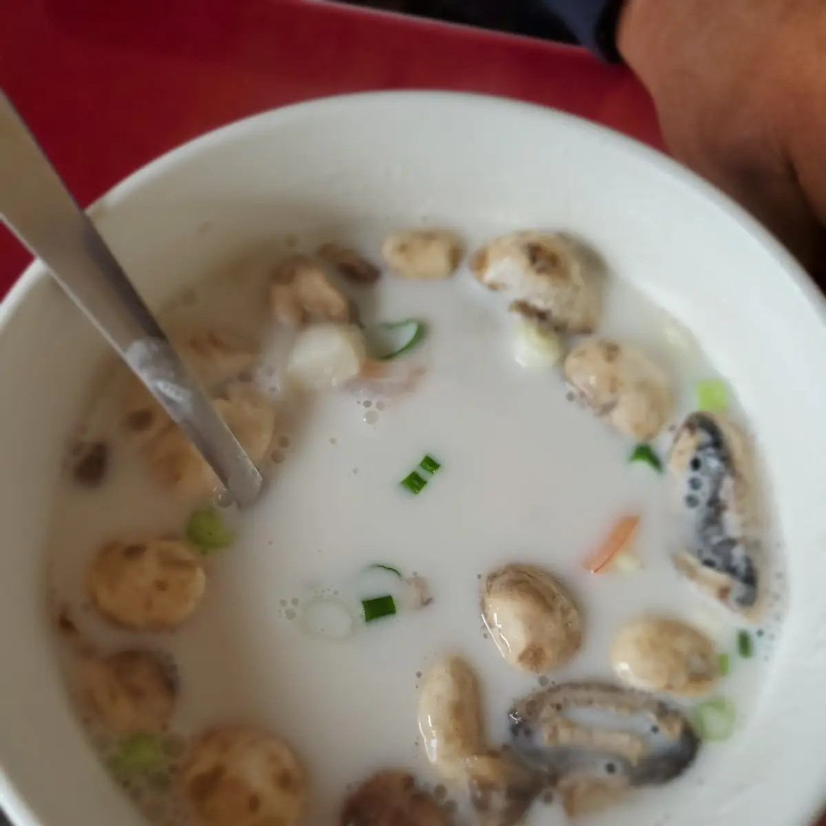 Tom Kha Soup with Coconut Milk