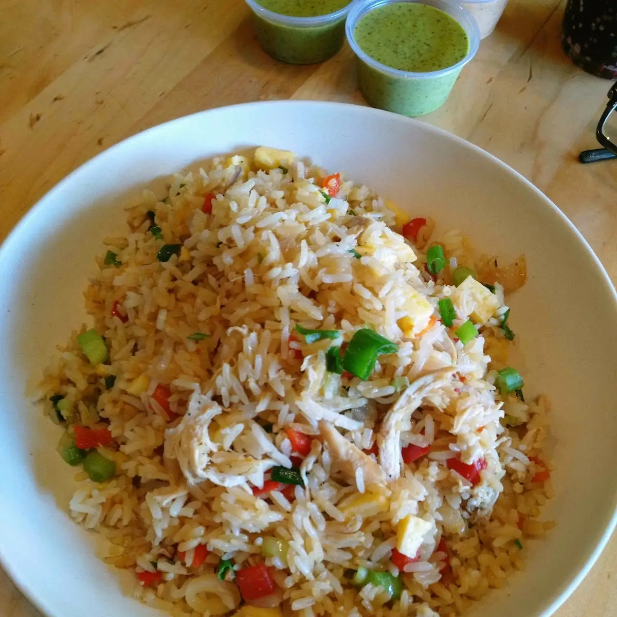 Arroz Chaufa with Chicken