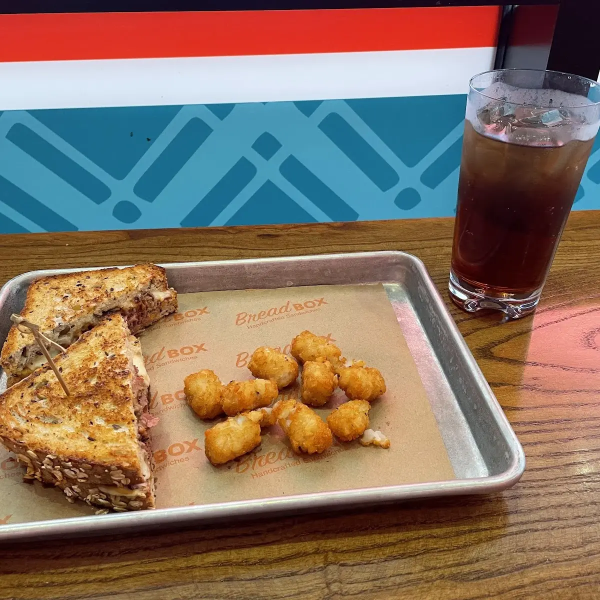 BBQ Brisket Melt with Tots