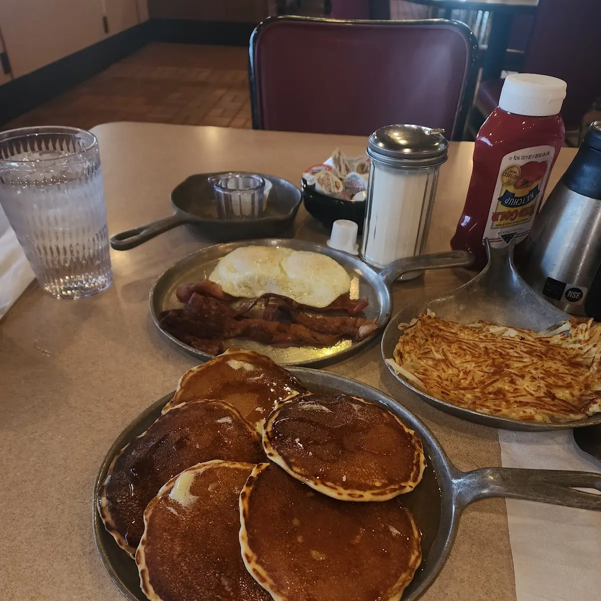 Bacon Eggs & Hot Cakes