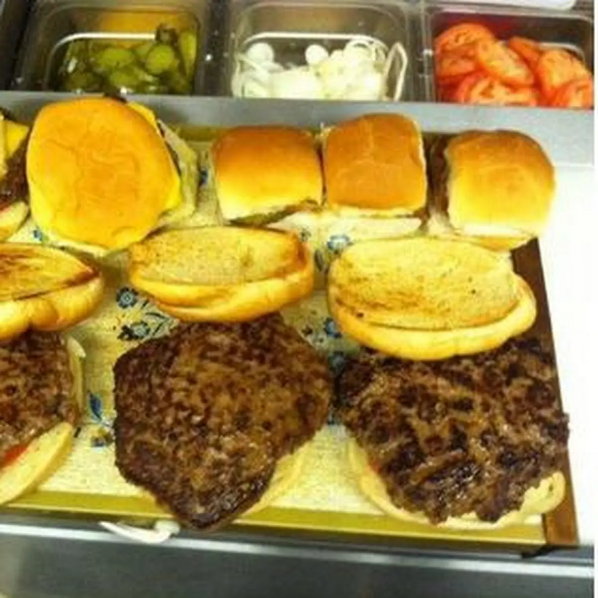 Hamburger Steak Sandwich