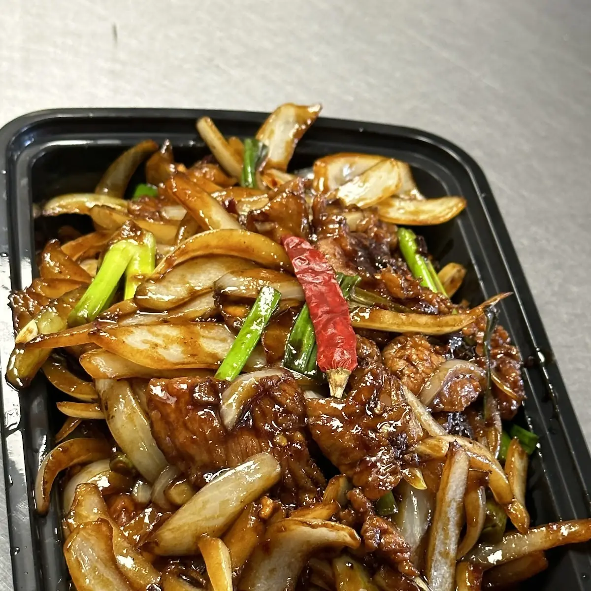 Beef w Garlic Sauce