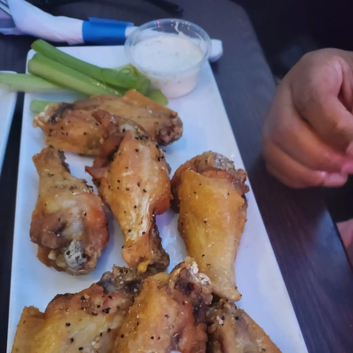 Deep Fried Lemon Pepper Wings
