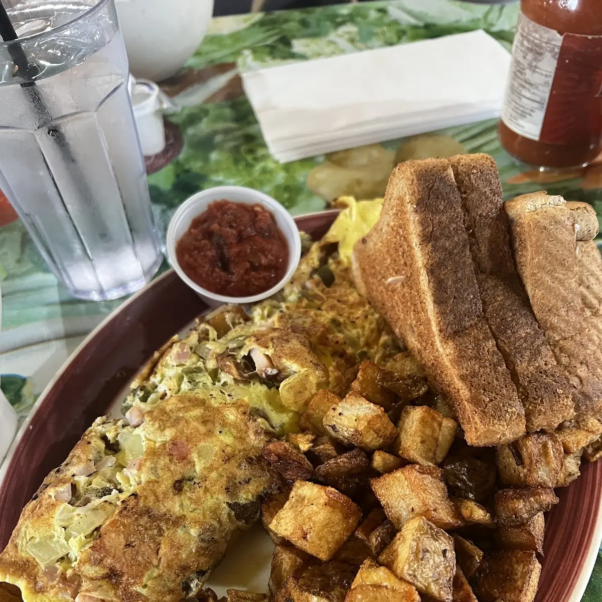 Buttered Whole Wheat Toast, Early Bird Restaurant