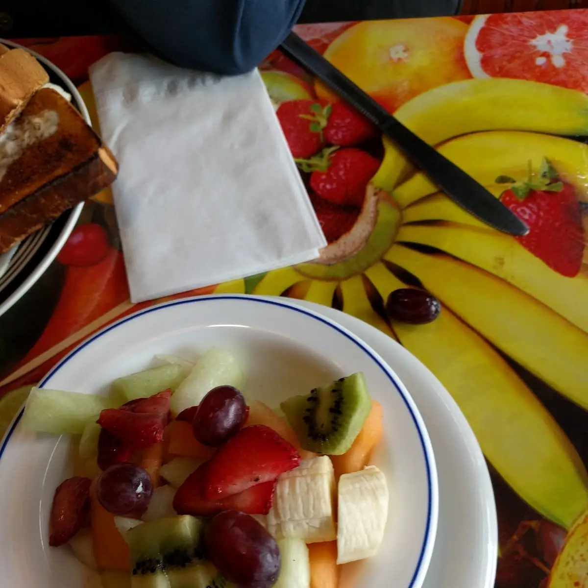 Early Bird Fruit Plate, Early Bird Restaurant