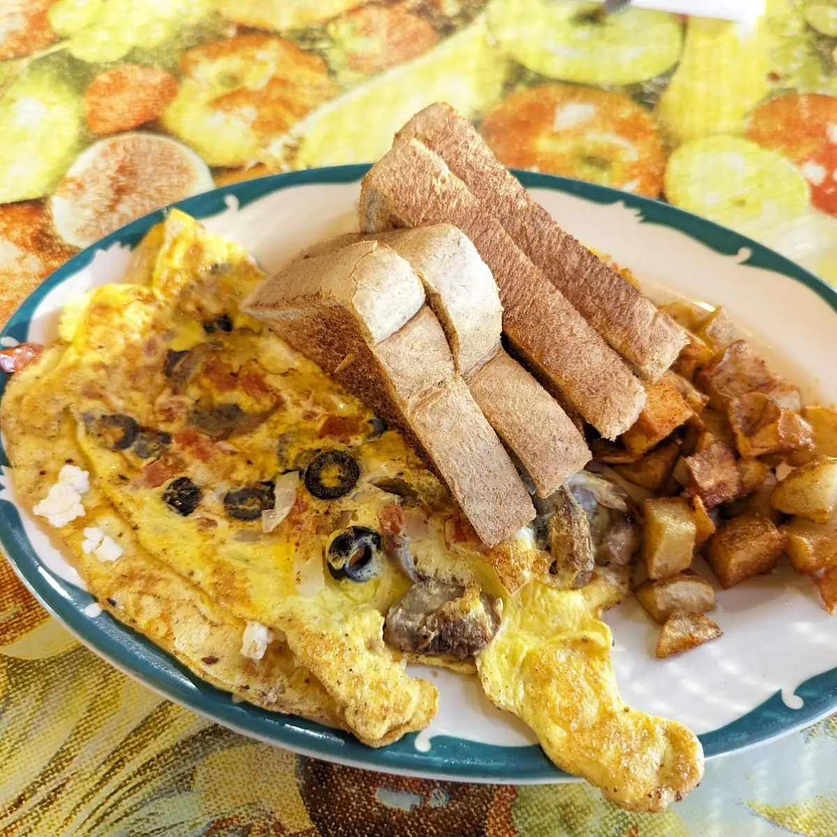 Greek Omelette, Early Bird Restaurant