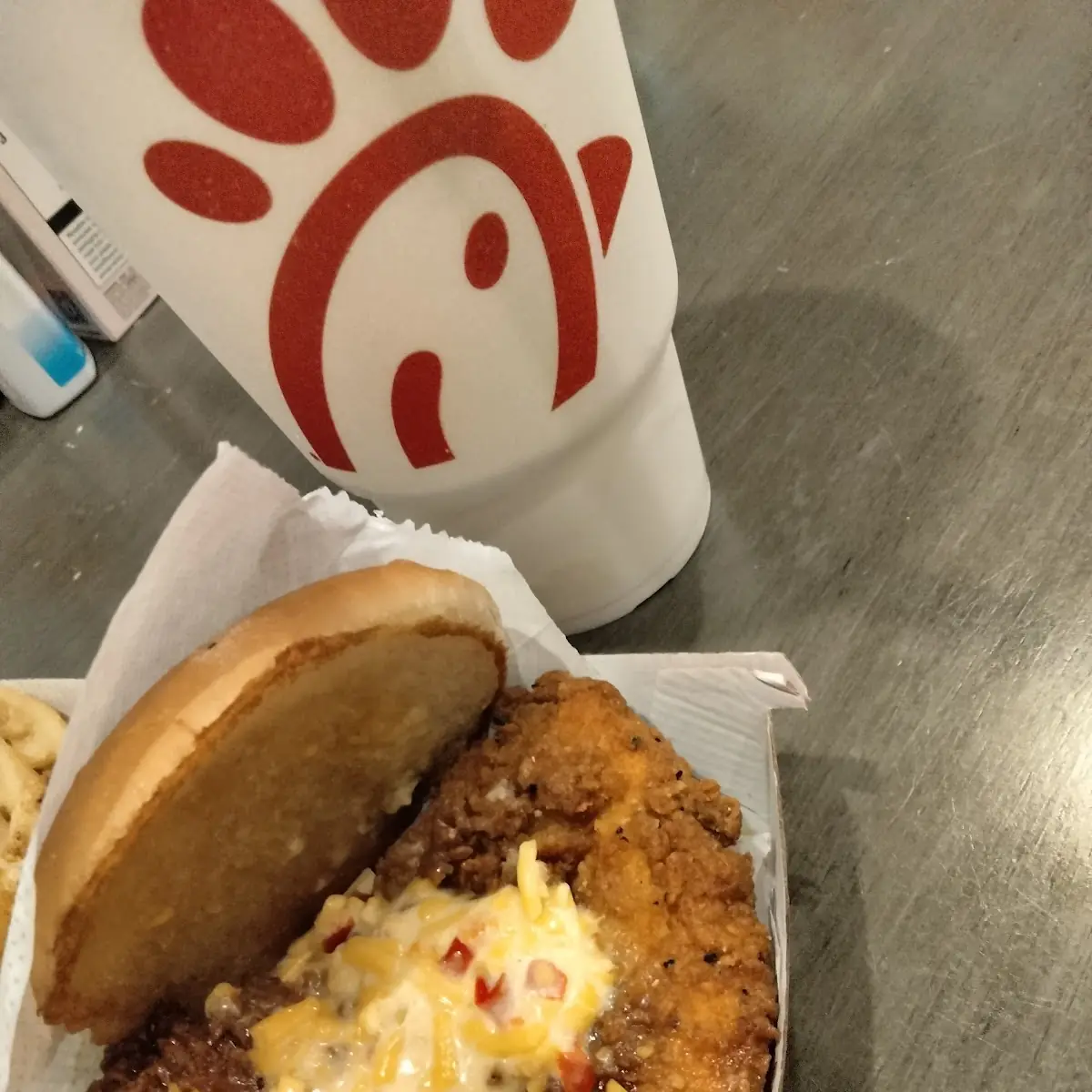 Honey Pimento Spicy Chicken Sandwich