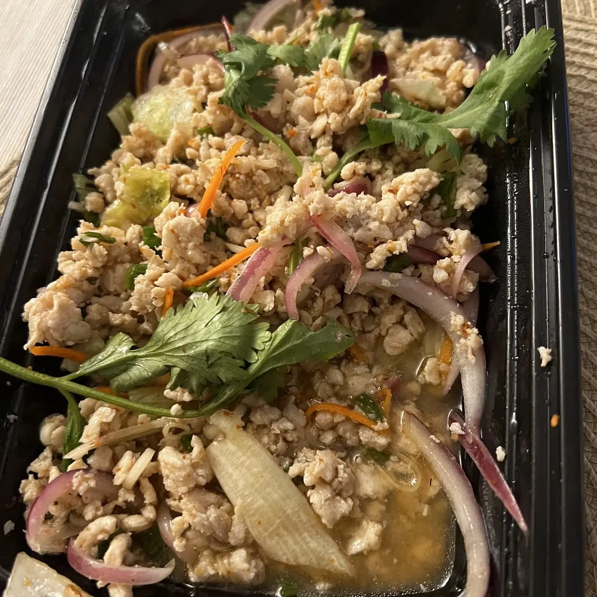 Larb Chicken Salad