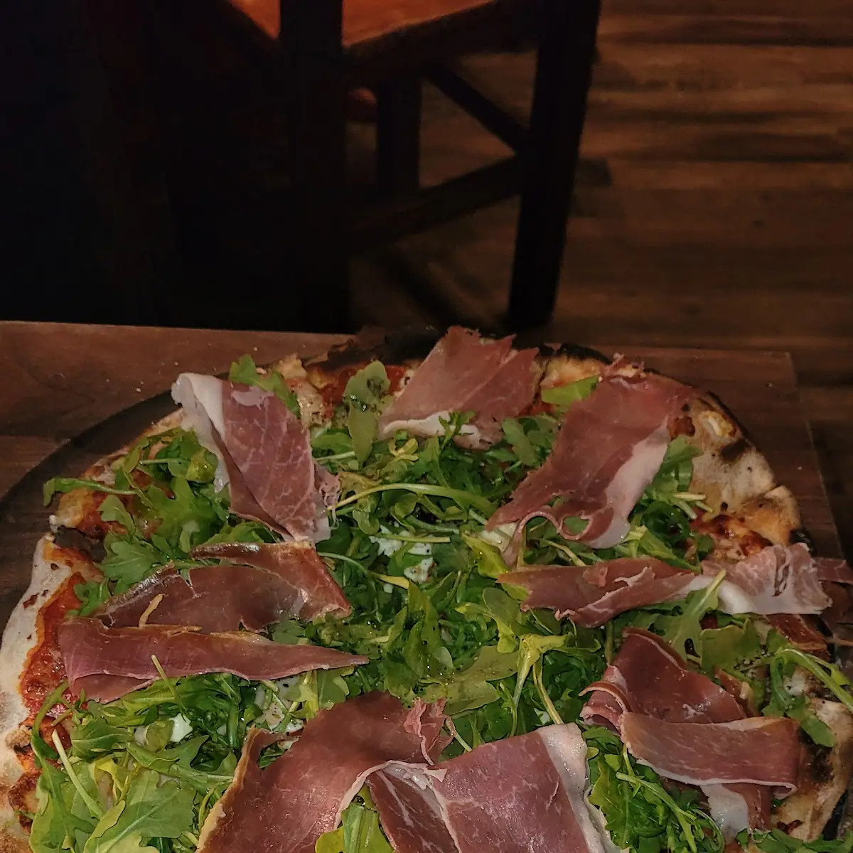 Arugula Pizza, Wineology
