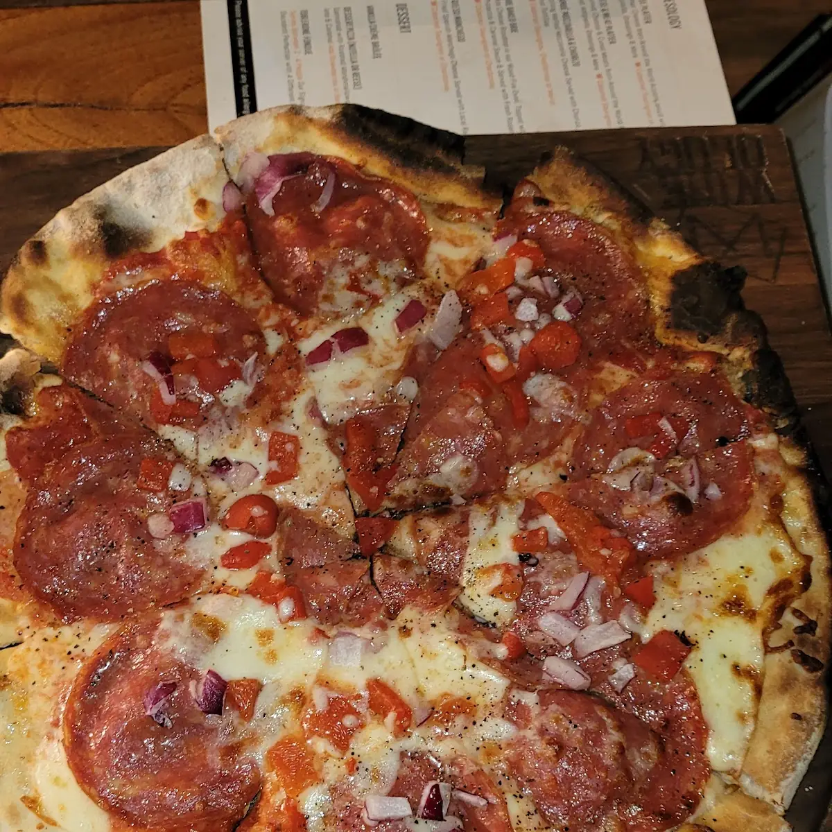 Jack's Pizza Minus Mushrooms Add Onion, Wineology