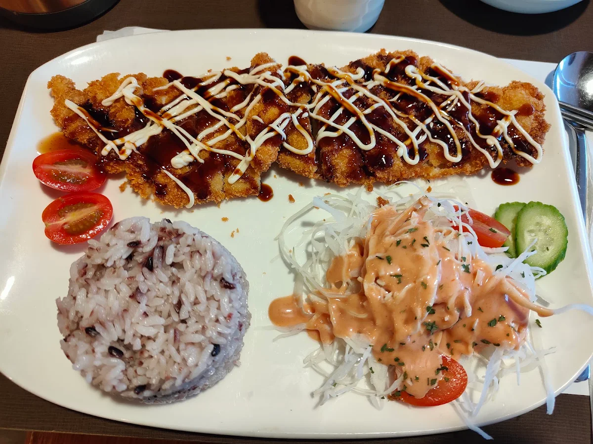 Tonkatsu Pork Cutlet with Rice, De Chou