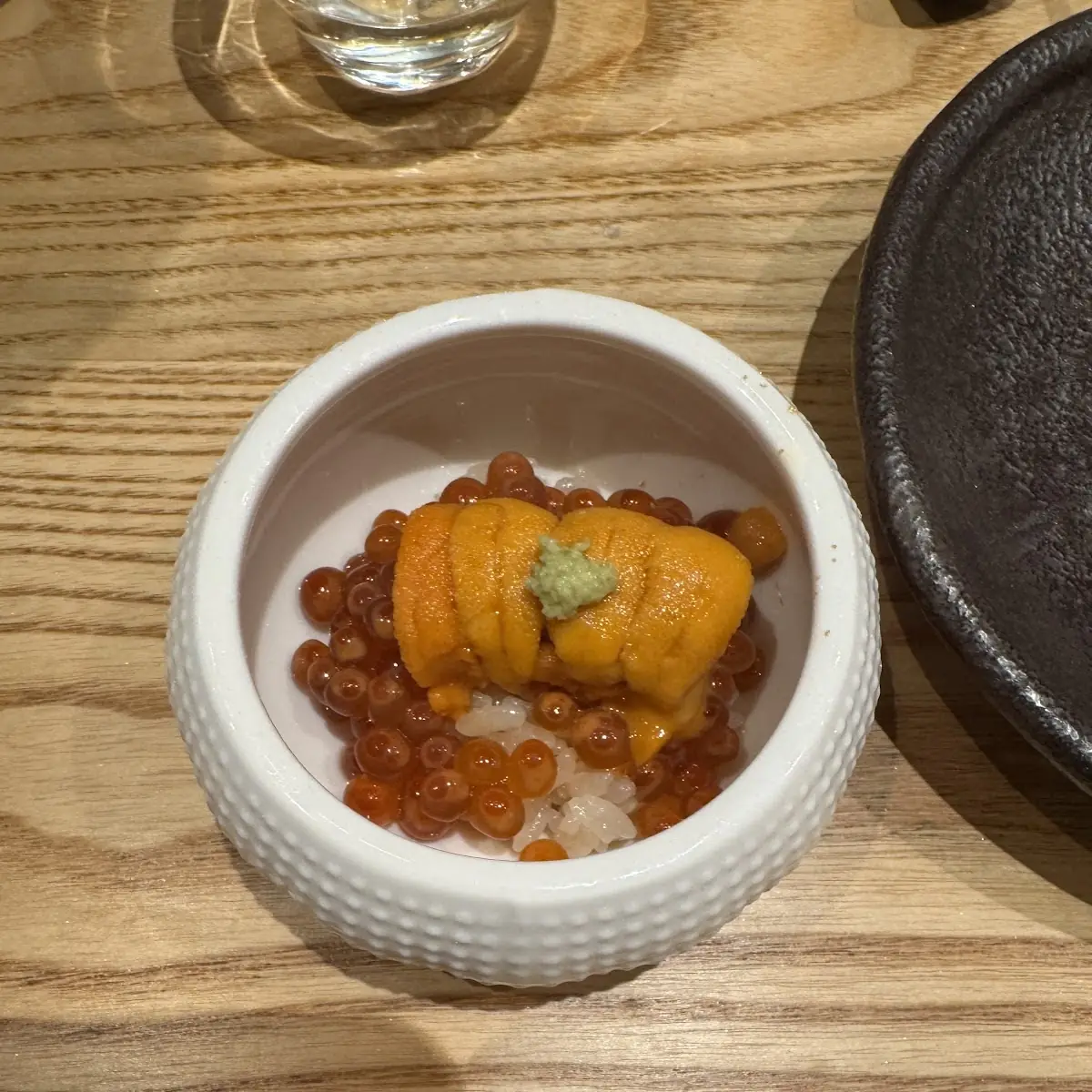 Sea Urchin and Salmon Roe Bowl