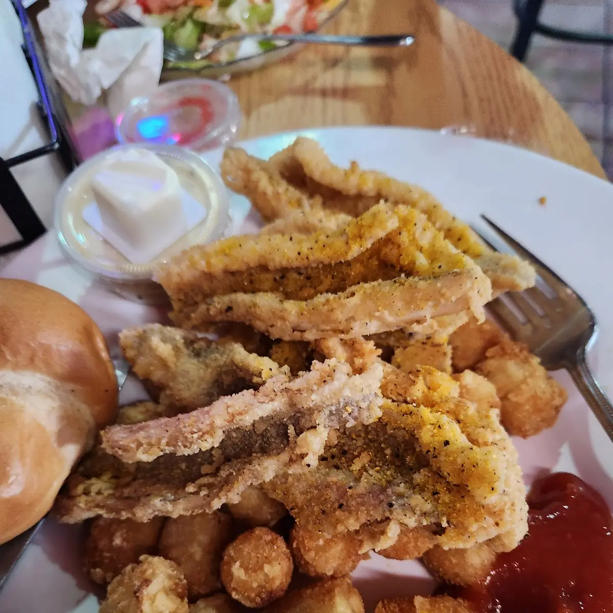 Lemon Pepper Perch Dinner