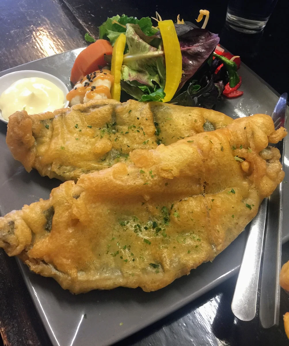 Snapper Salad and Chips, Ebi Fine Foods
