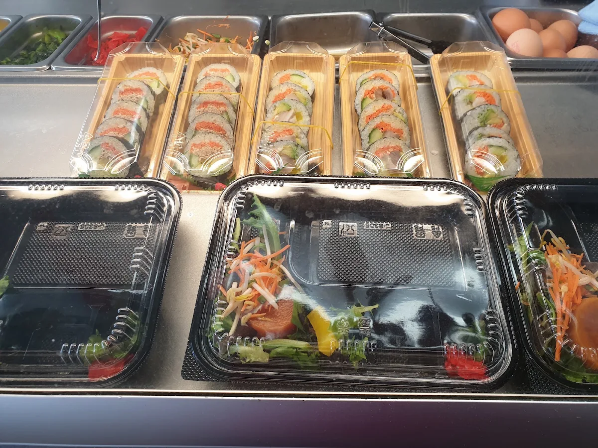 Sushi Grill Chicken Prawn Cooked Tuna Salmon, Ebi Fine Foods