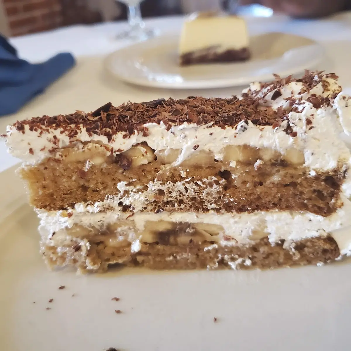 Banana Bread Cake Slice