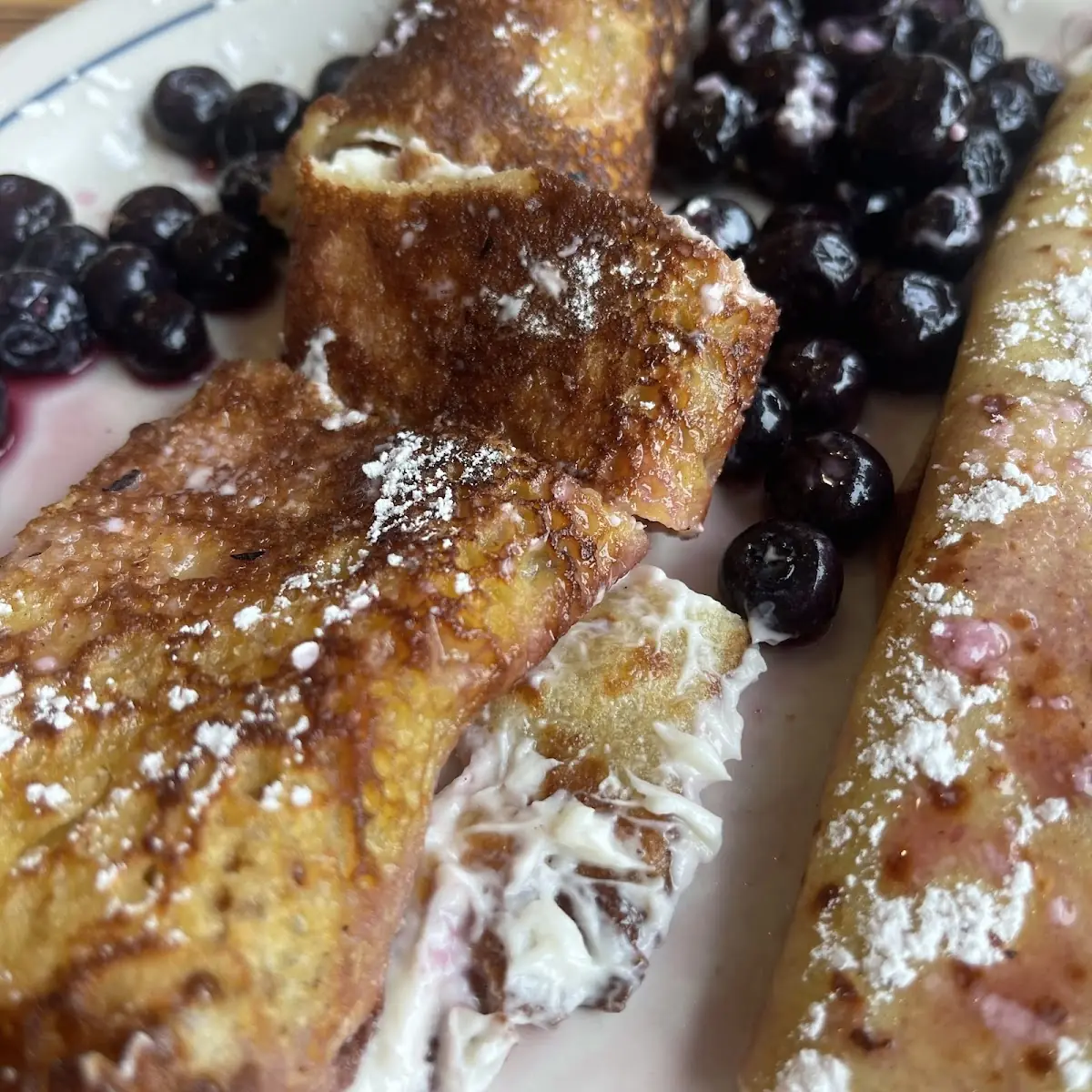Sweet Cream Cheese Crepe