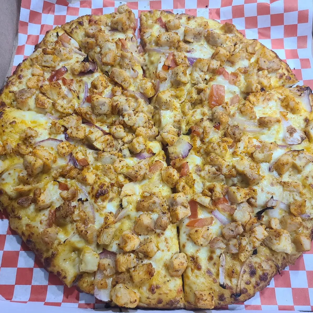 Butter Chicken Pizza